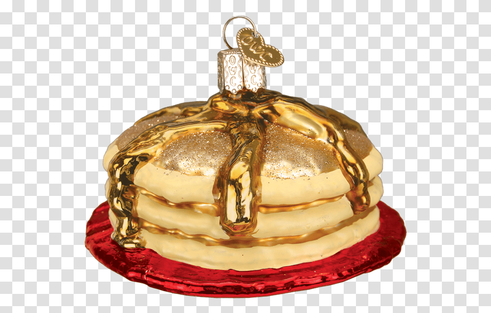 Christmas Ornament, Birthday Cake, Dessert, Food, Gold Transparent Png