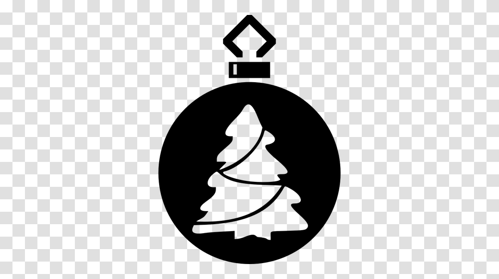 Christmas Ornament Clip Art Black White, Gray, World Of Warcraft Transparent Png