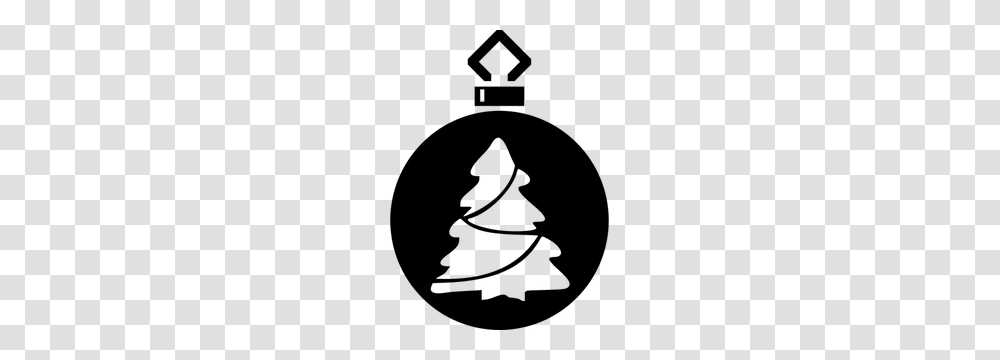 Christmas Ornament Clipart Black White, Gray, World Of Warcraft Transparent Png