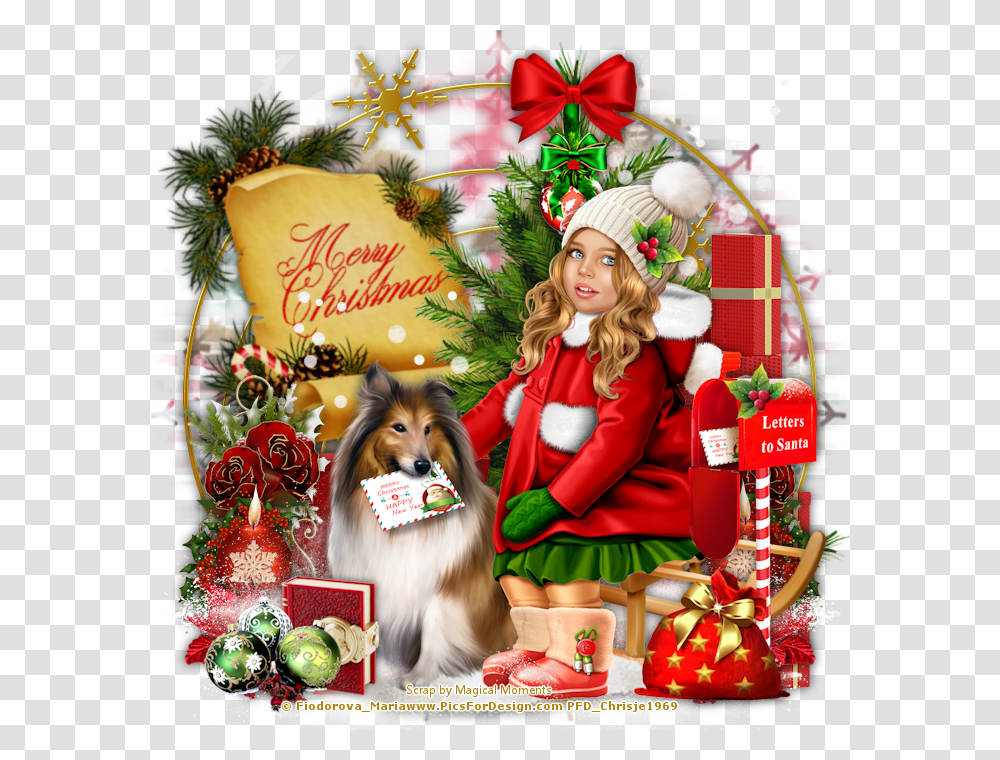 Christmas Ornament, Collage, Poster, Advertisement, Dog Transparent Png
