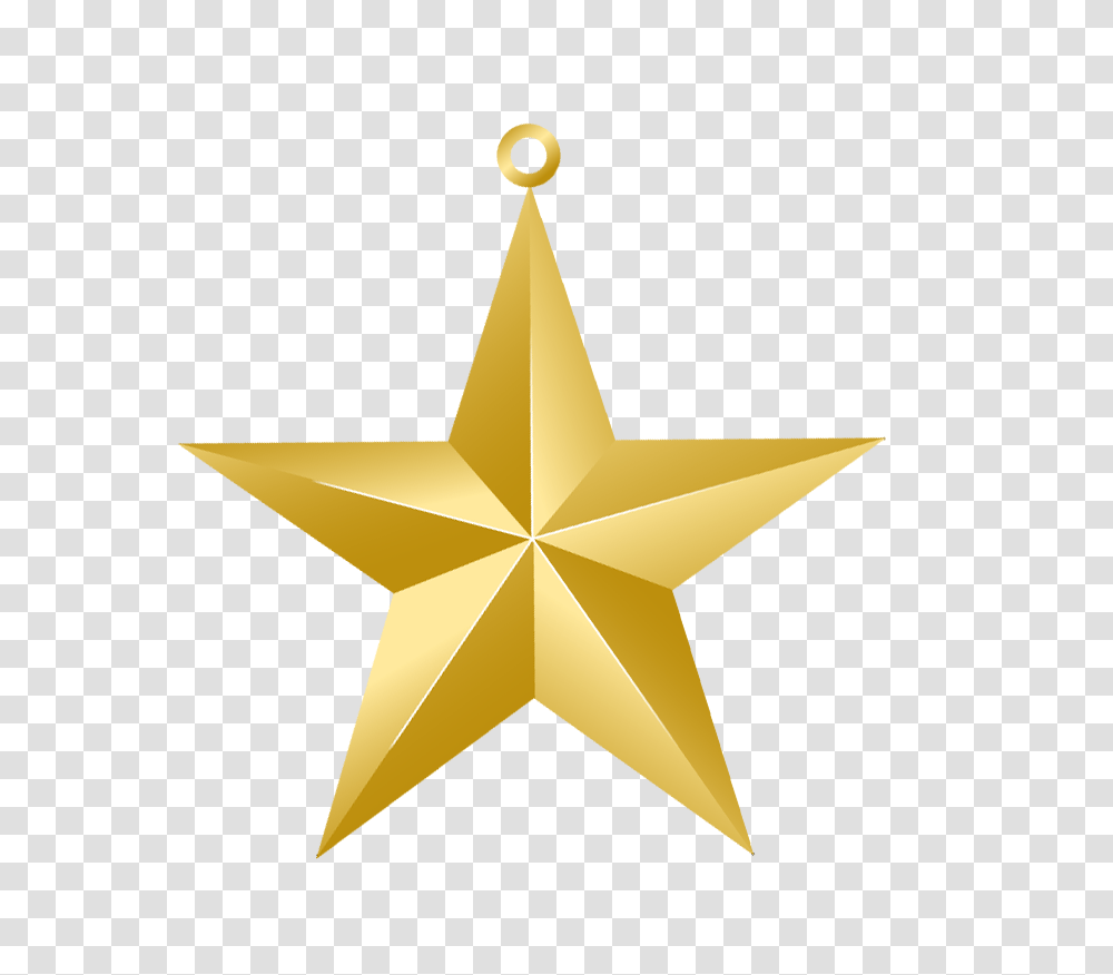 Christmas Ornament Estrella Dorada En, Paper, Gold, Art, Pattern Transparent Png