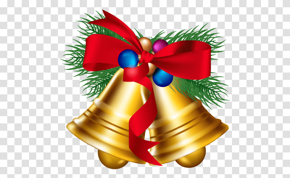 Christmas Ornament Jingle Bells Tree For Christmas Bells With Flowers, Clothing, Apparel, Lamp, Party Hat Transparent Png