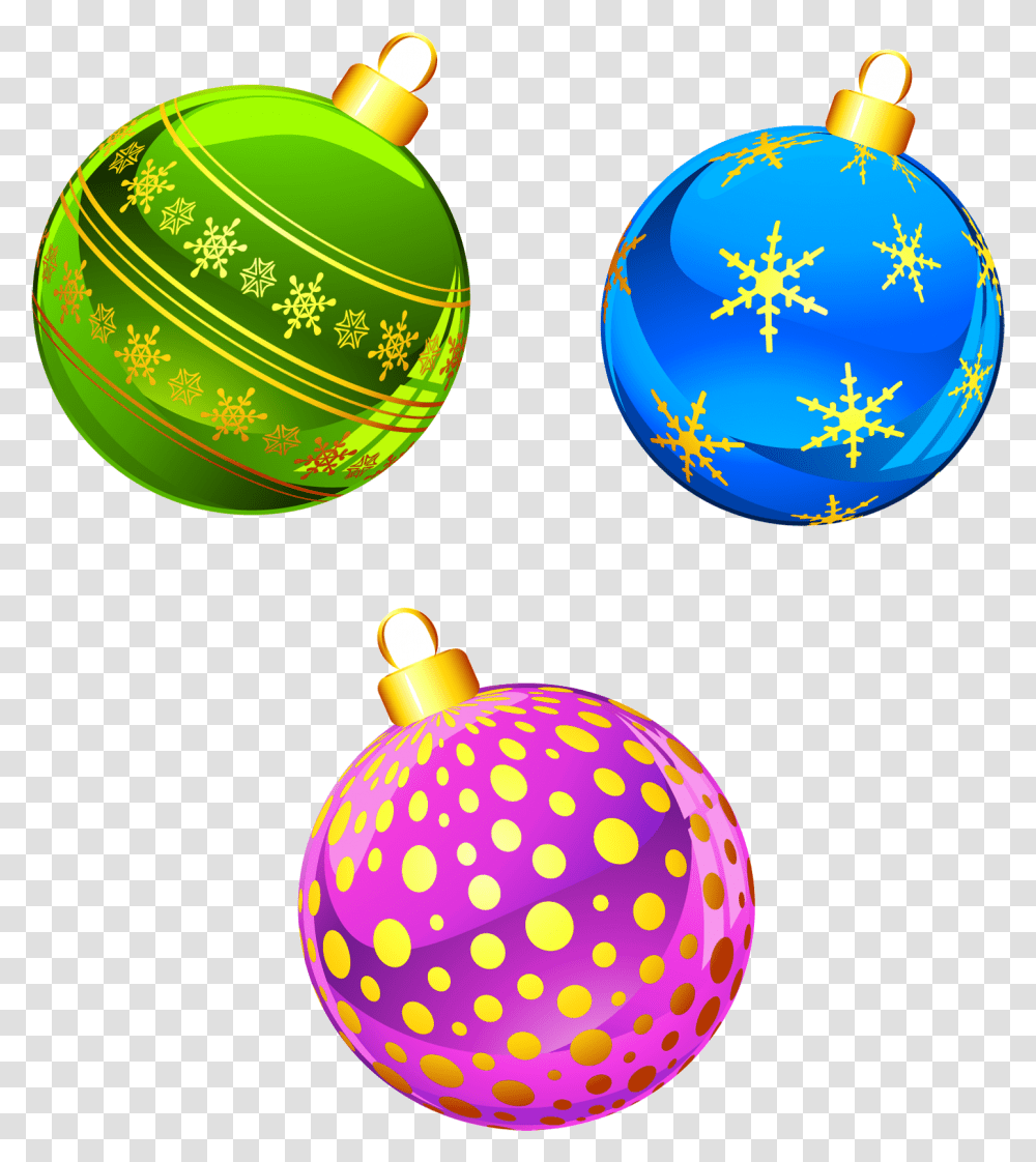 Цветные новогодние шары для детей
