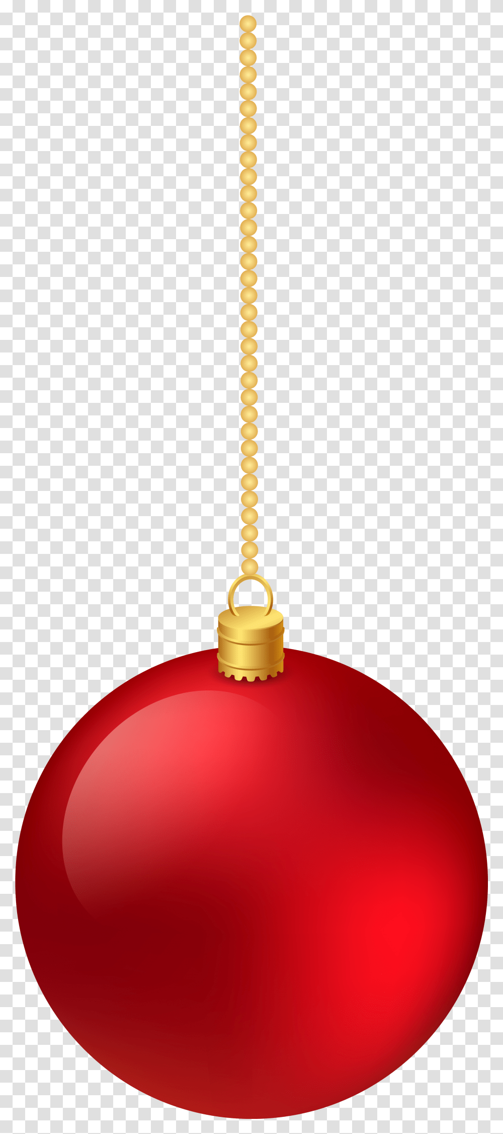 Christmas Ornament Red Hanging Christmas Ball, Lamp, Balloon, Light, Light Fixture Transparent Png