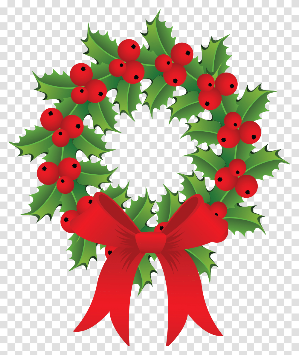 Christmas Ornament Santa Claus Christmas Decoration Christmas Border Clip Art, Wreath Transparent Png