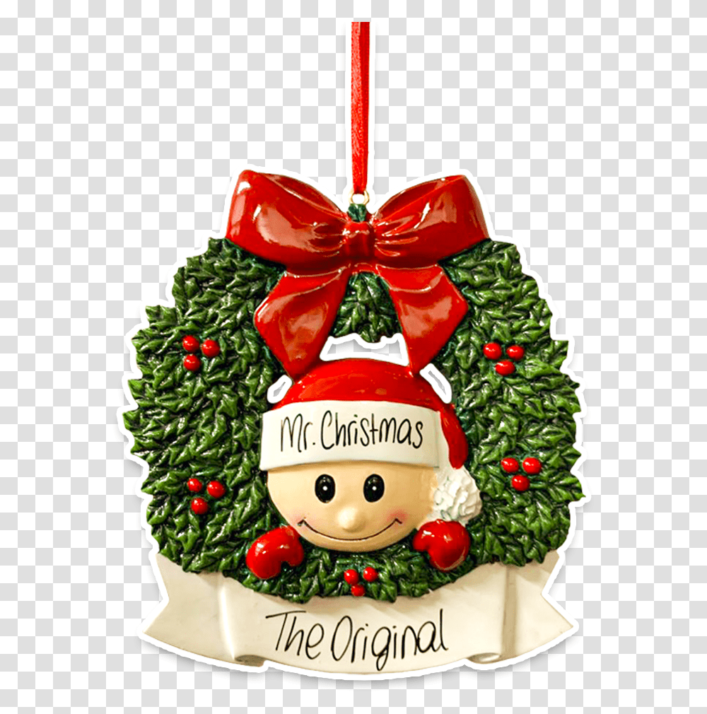 Christmas Ornament, Wreath, Birthday Cake, Dessert, Food Transparent Png