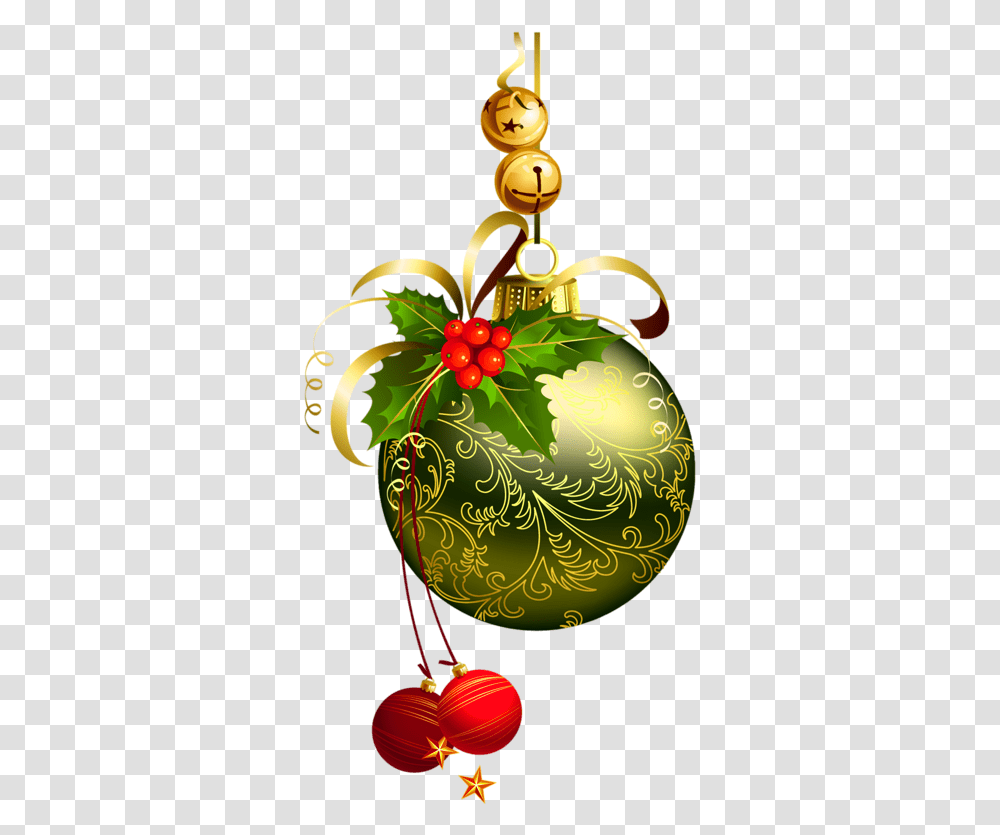 Christmas Ornaments And Bells Clip Art Background Christmas Clipart, Plant, Graphics, Pattern, Birthday Cake Transparent Png