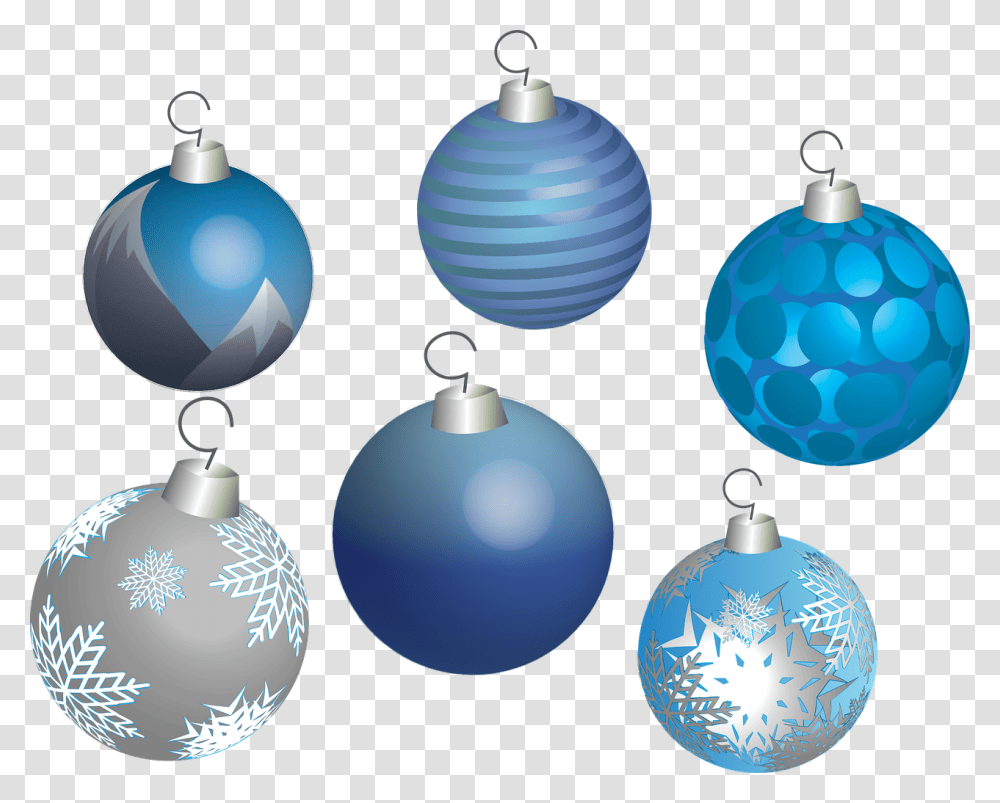 Christmas Ornaments Blue Ball Clipart, Sphere, Lighting, Light Fixture Transparent Png