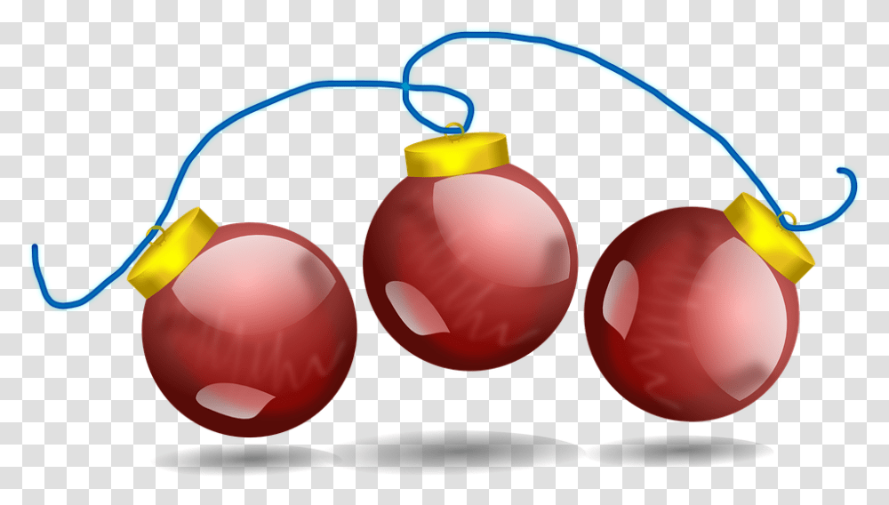 Christmas Ornaments Clip Art Vector Clip Art String Of Christmas Ornaments, Bomb, Weapon, Weaponry, Dynamite Transparent Png