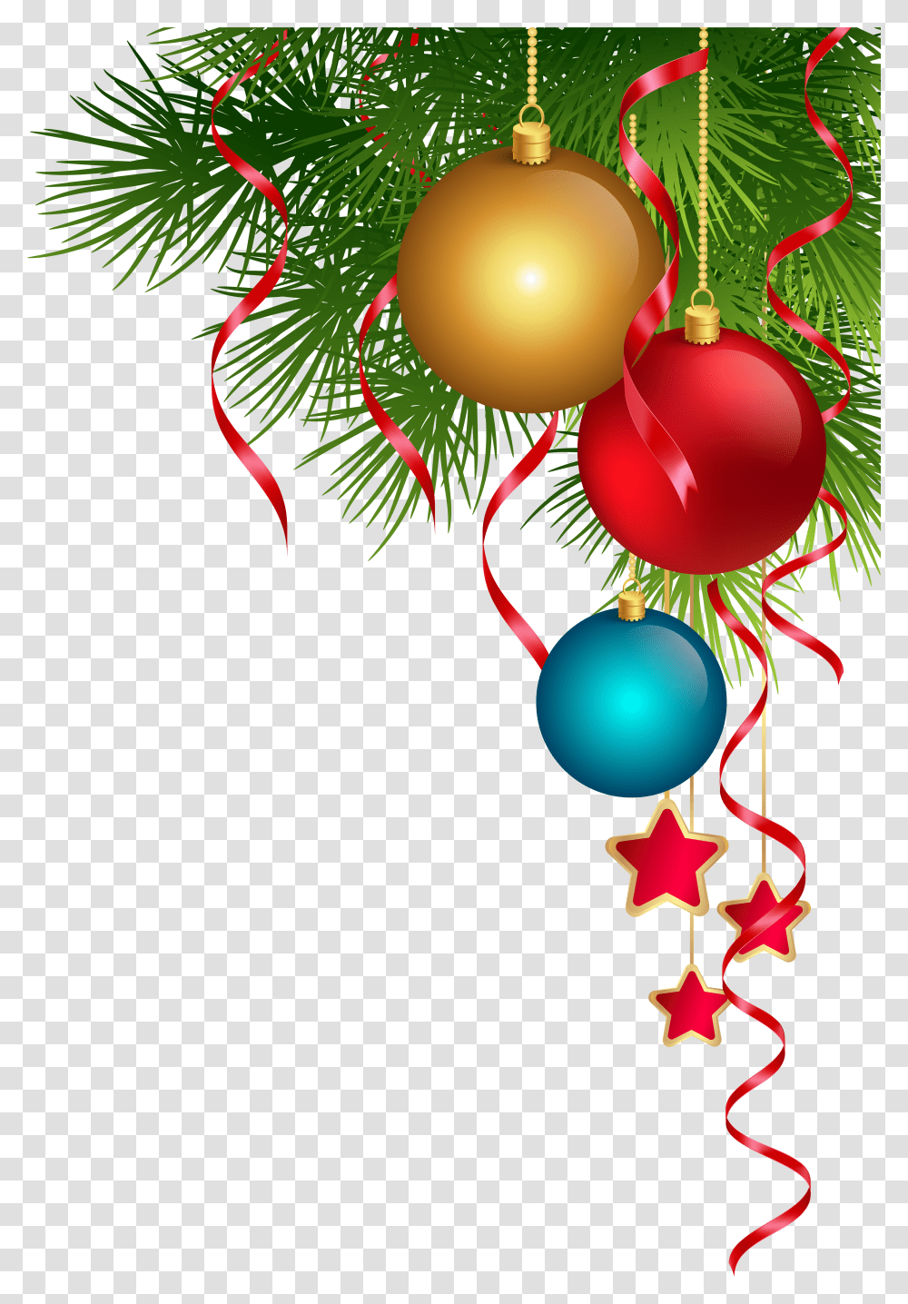 Christmas Ornaments Clipart Backgrounds Transparent Png