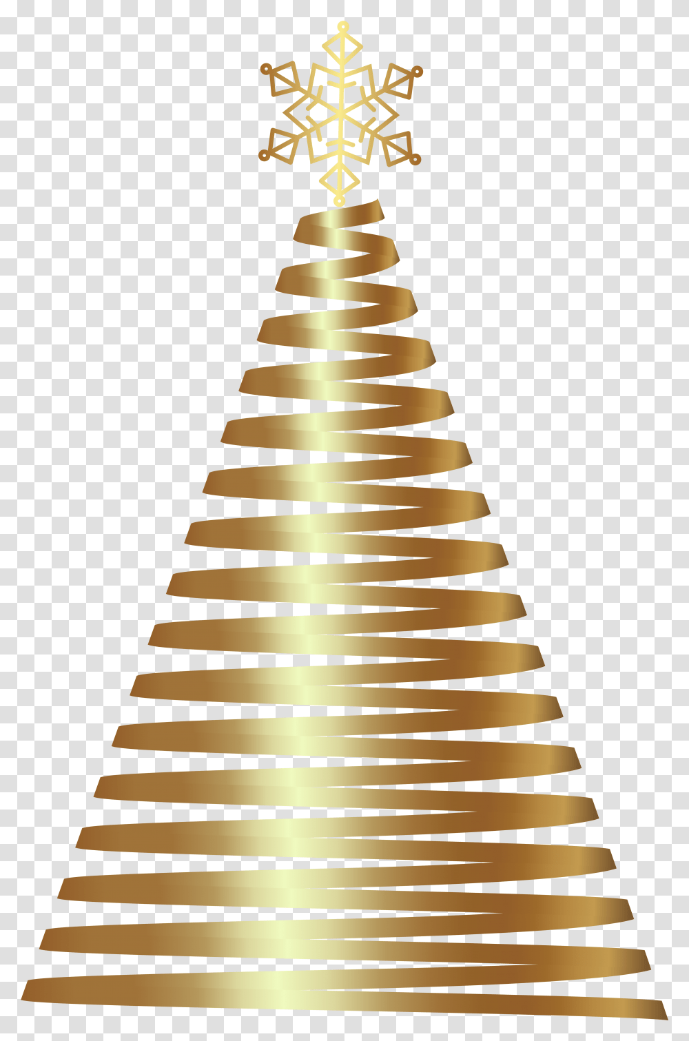 Christmas Ornaments Gold Christmas Tree Gold, Coil, Spiral, Wedding Cake, Dessert Transparent Png