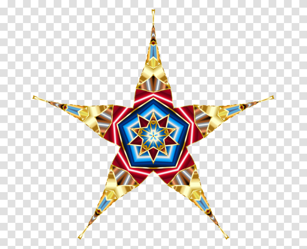 Christmas Ornamentstarchristmas Decoration Metaphysical, Star Symbol, Gold Transparent Png