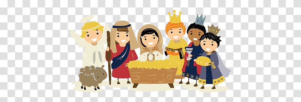 Christmas Pageant Ccspp Nativity Kids Clipart, Family, Doodle, Drawing, Girl Transparent Png