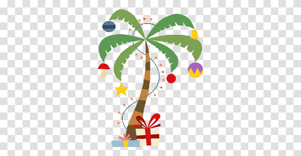 Christmas Palm Tree & Free Treepng Christmas Palm Tree, Poster, Advertisement, Graphics, Art Transparent Png