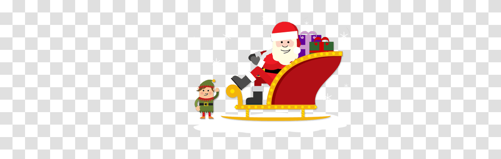 Christmas Parade Cliparts, Sled, Elf, Tree, Plant Transparent Png