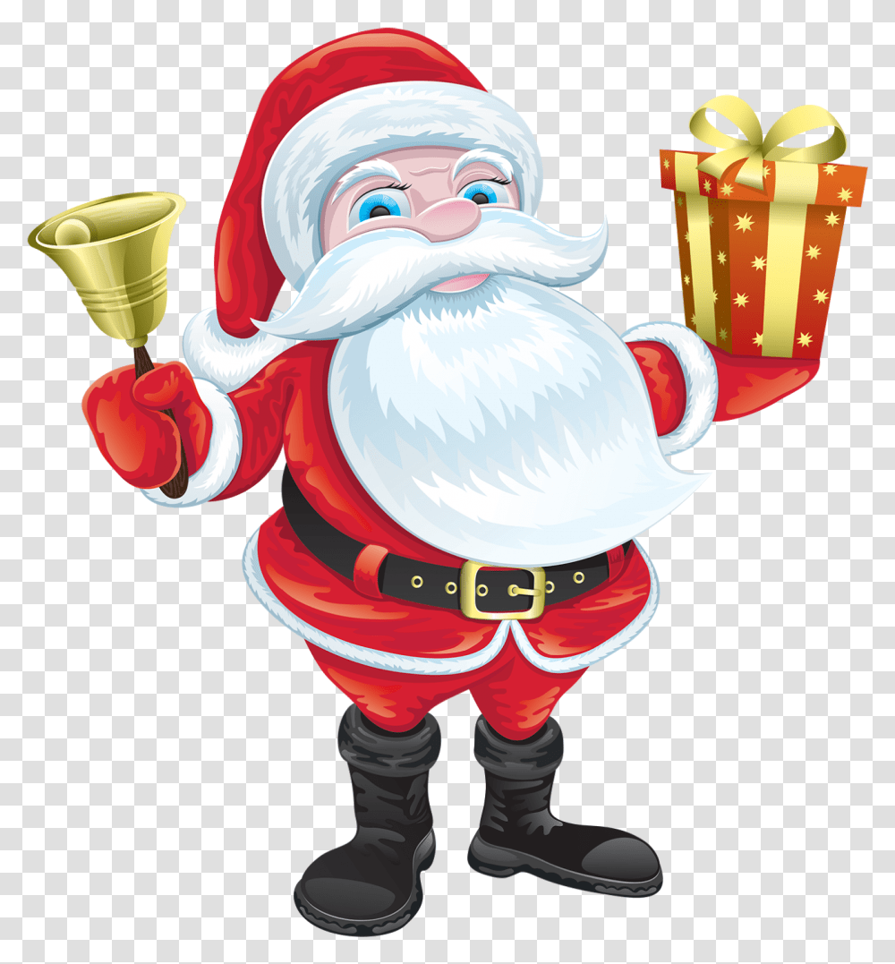 Christmas Party Clip Art Santa Claus, Elf, Person, Human, Mascot Transparent Png