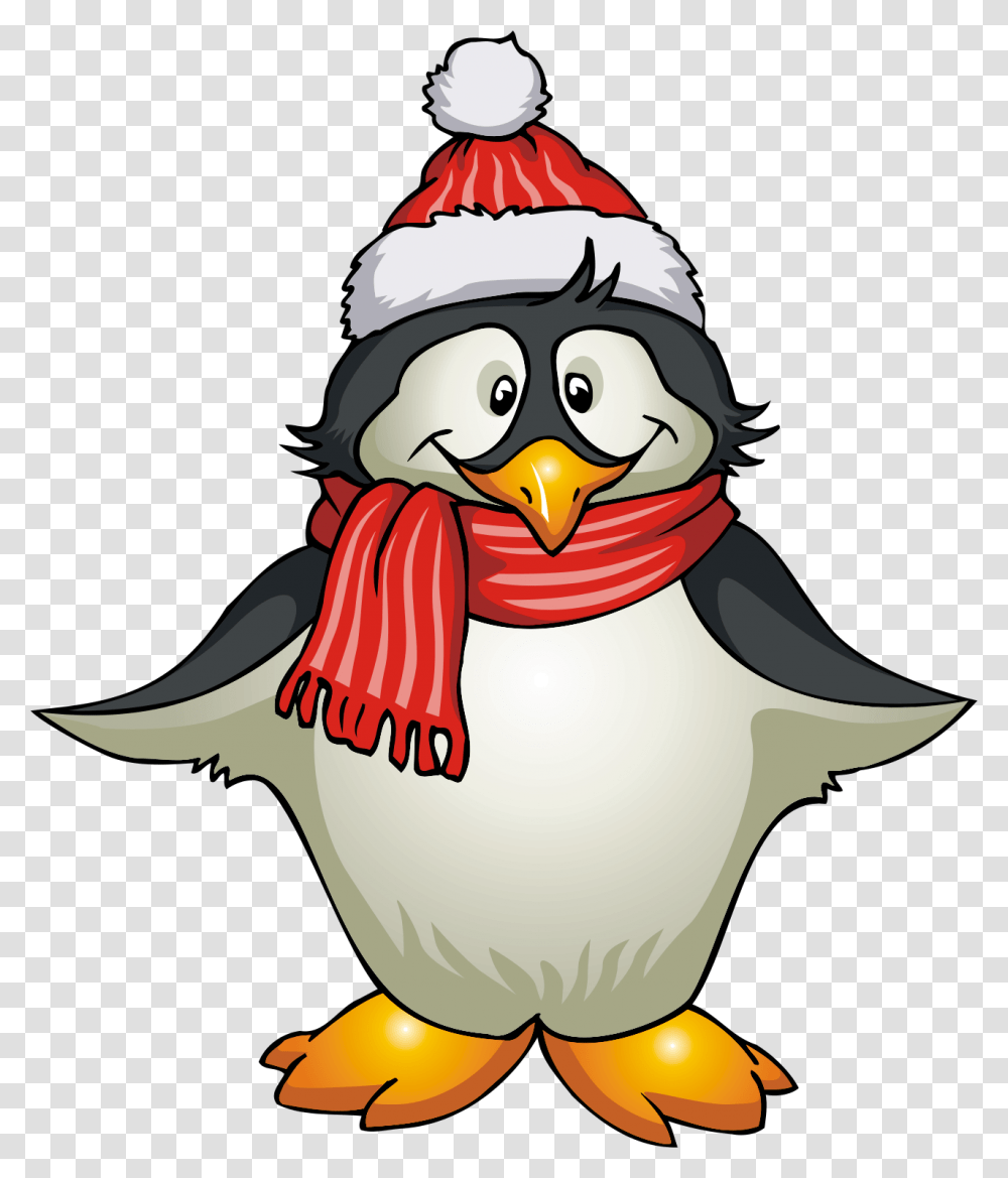 Christmas Penguin, Bird, Animal, Snowman, Winter Transparent Png