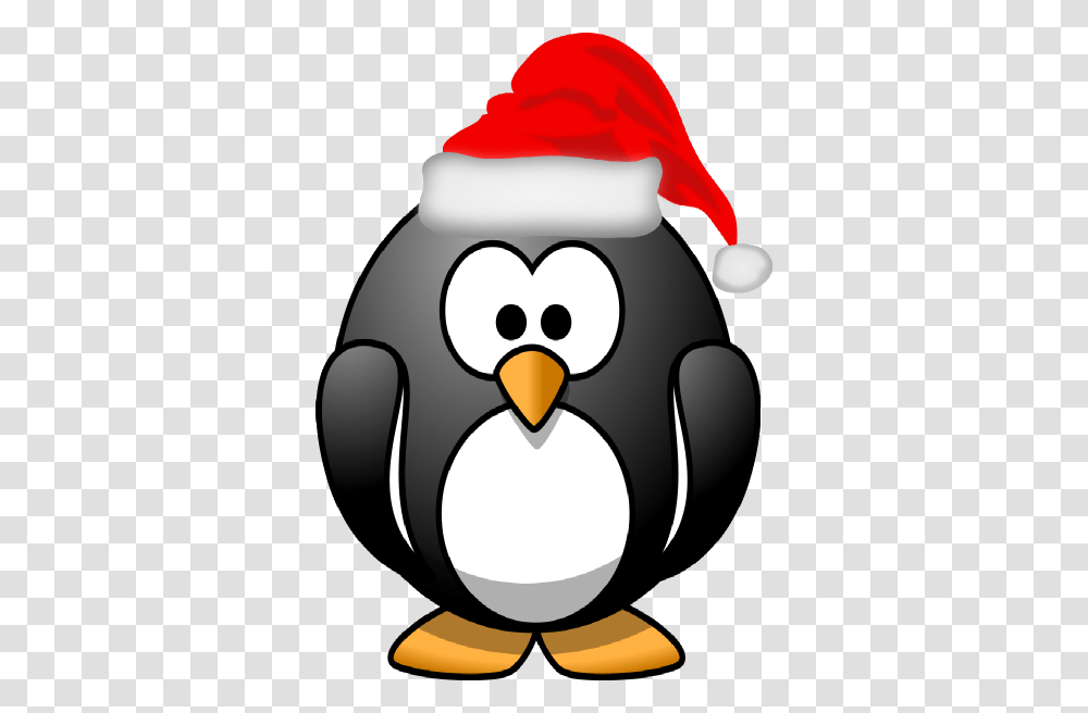 Christmas Penguin Clipart Black And White, Bird, Animal, Snowman, Winter Transparent Png