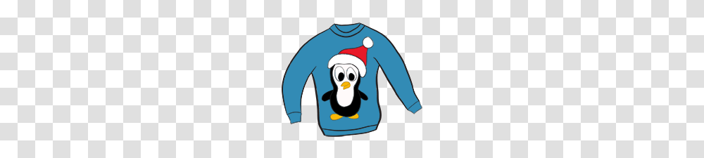 Christmas Penguin Clipart Christmas Clip Art, Sleeve, Apparel, Long Sleeve Transparent Png