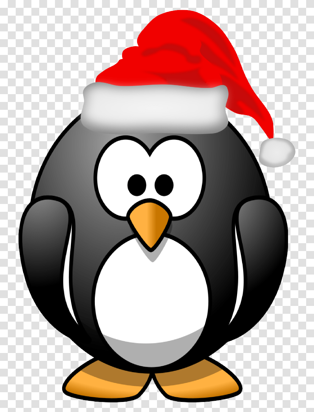 Christmas Penguin Clipart Free Christmas Penguin Clipart, Bird, Animal, Snowman, Winter Transparent Png