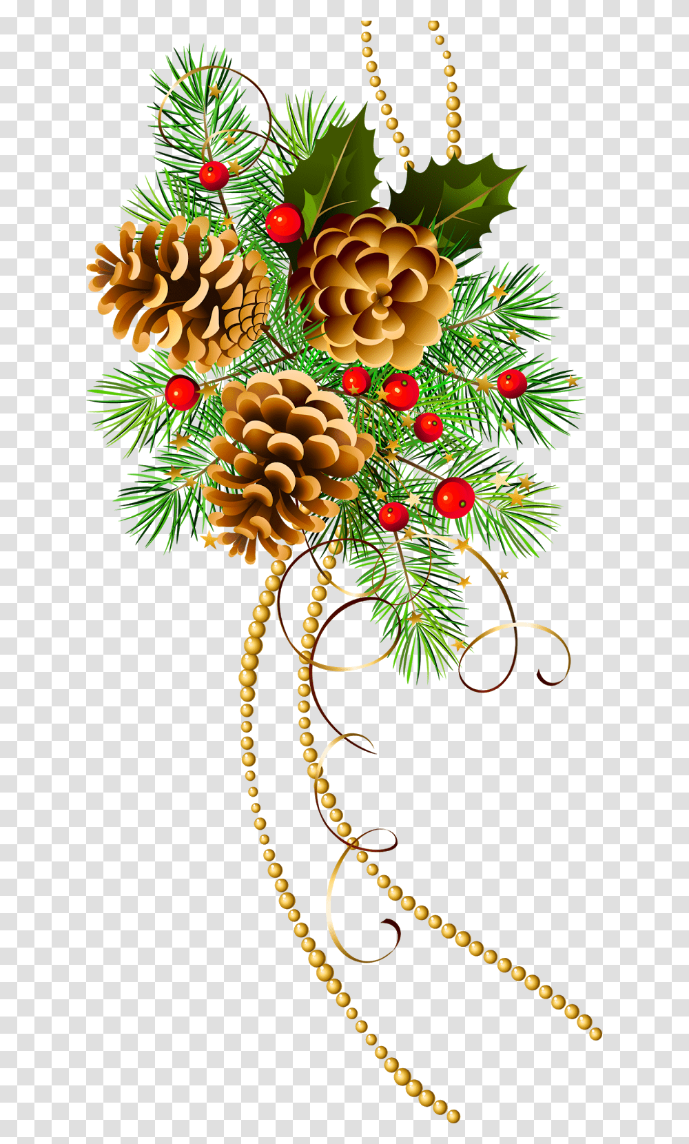 Christmas Pine Cone Clipart, Ornament, Tree, Plant, Pattern Transparent Png