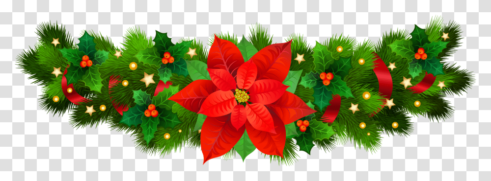 Christmas Poinsettia Clip Art, Pattern, Plant, Floral Design Transparent Png