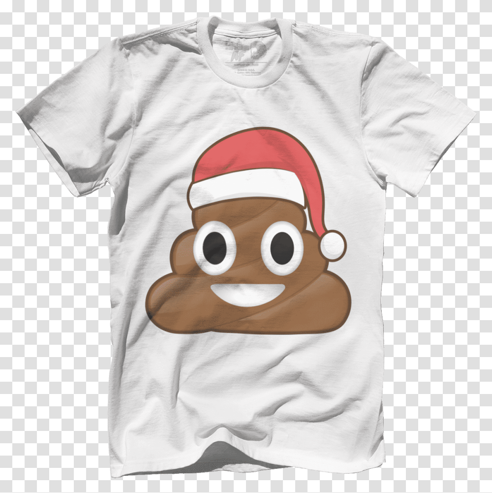 Christmas Poo Emoji U Want Sum Fuk Shirt, Apparel, T-Shirt, Food Transparent Png