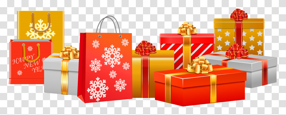 Christmas Present Background, Gift Transparent Png