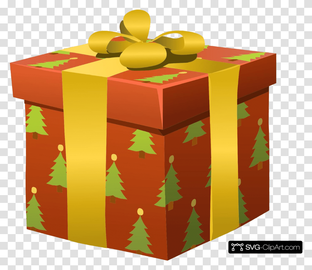 Christmas Present Clip Art Icon And Clipart Christmas Present, Gift Transparent Png