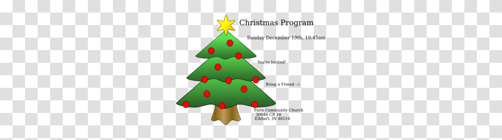 Christmas Program Clip Art, Tree, Plant, Ornament Transparent Png