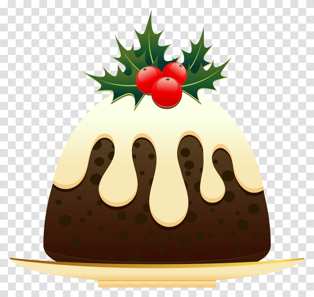 Christmas Pudding Christmas Pudding, Plant, Food, Birthday Cake, Dessert Transparent Png