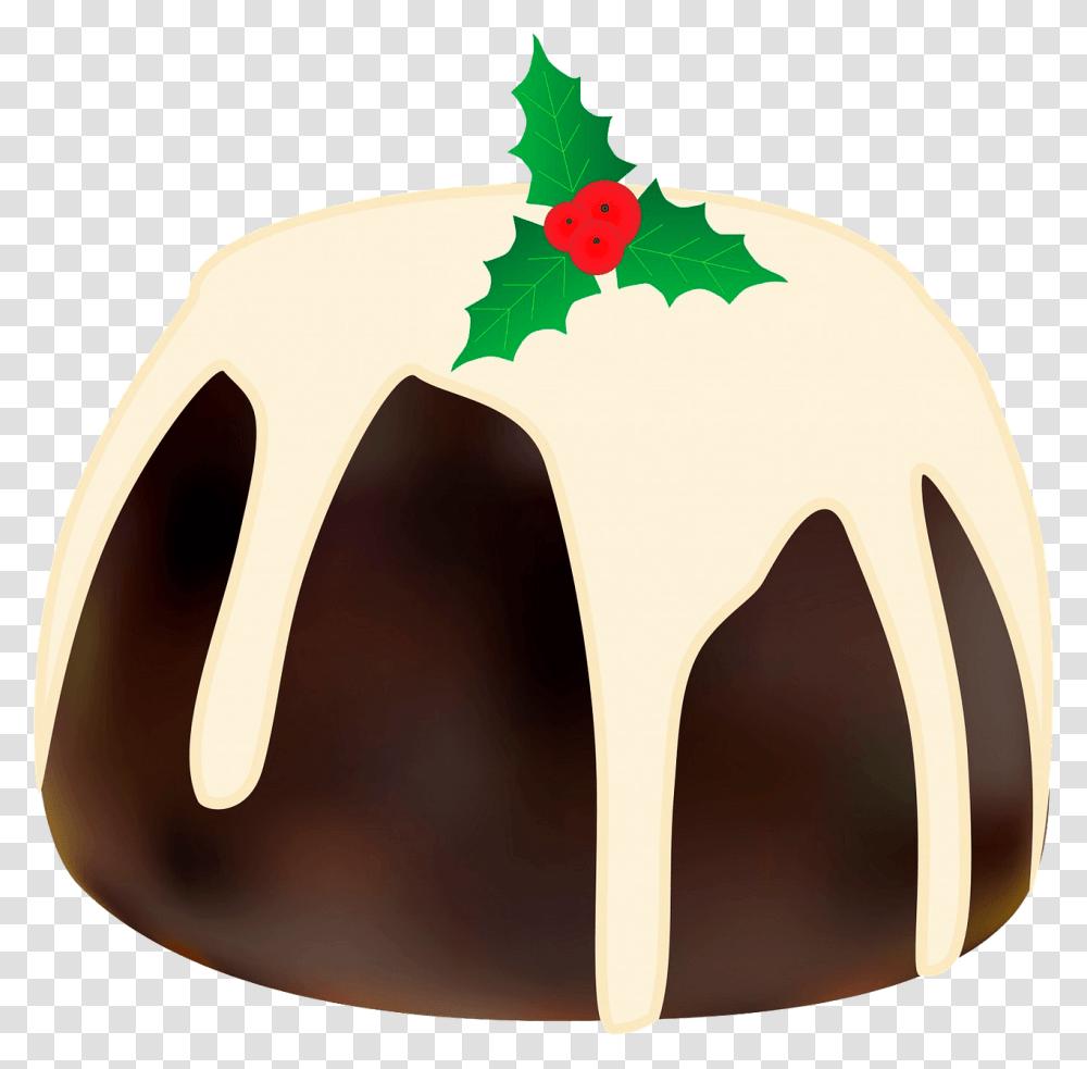 Christmas Pudding Clipart Christmas Pudding Clipart, Sweets, Food, Plant, Dessert Transparent Png