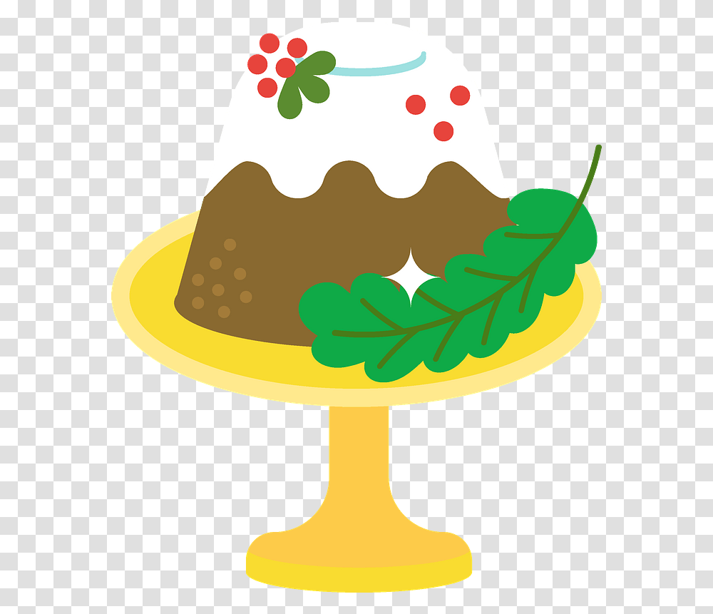 Christmas Pudding Clipart Free Download Dish, Clothing, Apparel, Hat, Party Hat Transparent Png
