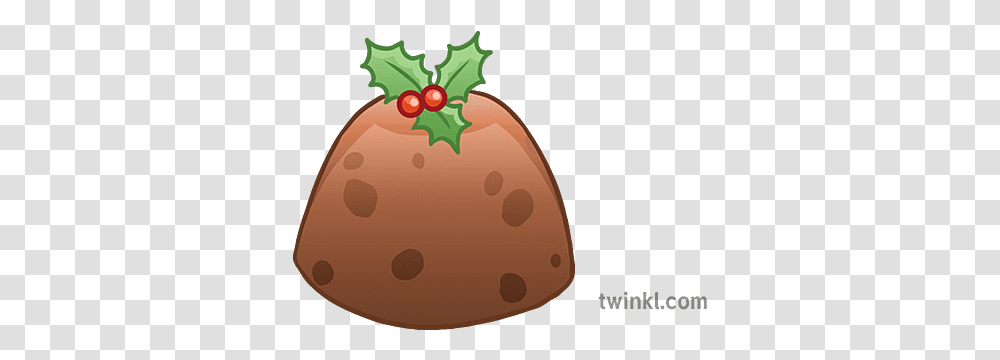 Christmas Pudding Emoji Icon Xmas Phone Holly, Mouse, Hardware, Computer, Electronics Transparent Png
