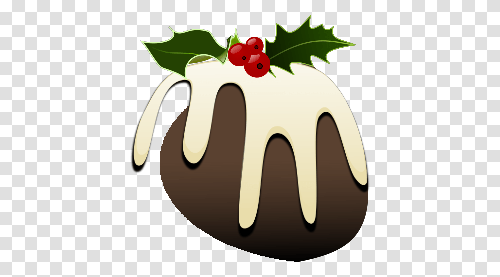 Christmas Pudding Svg Clip Arts Download Download Clip Art Christmas Food Clipart, Plant, Leaf, Seed, Grain Transparent Png