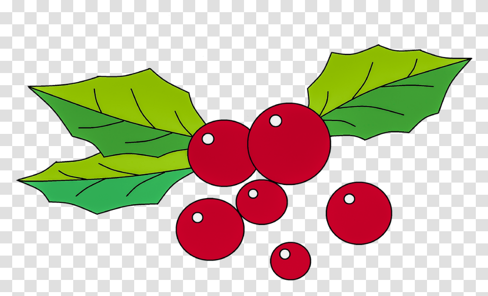Christmas Red Berries, Plant, Fruit, Food, Cherry Transparent Png