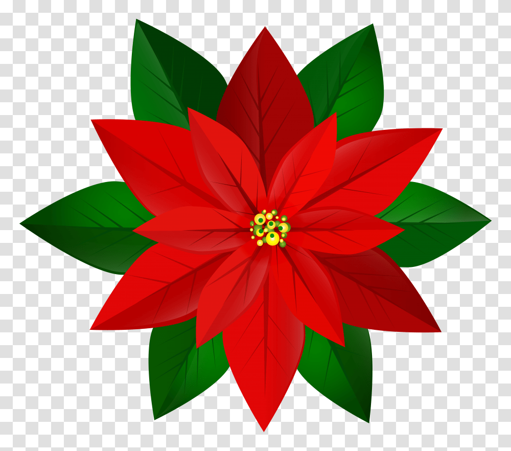 Christmas Red Poinsettia Clip Art Gallery, Leaf, Plant, Flower, Blossom Transparent Png
