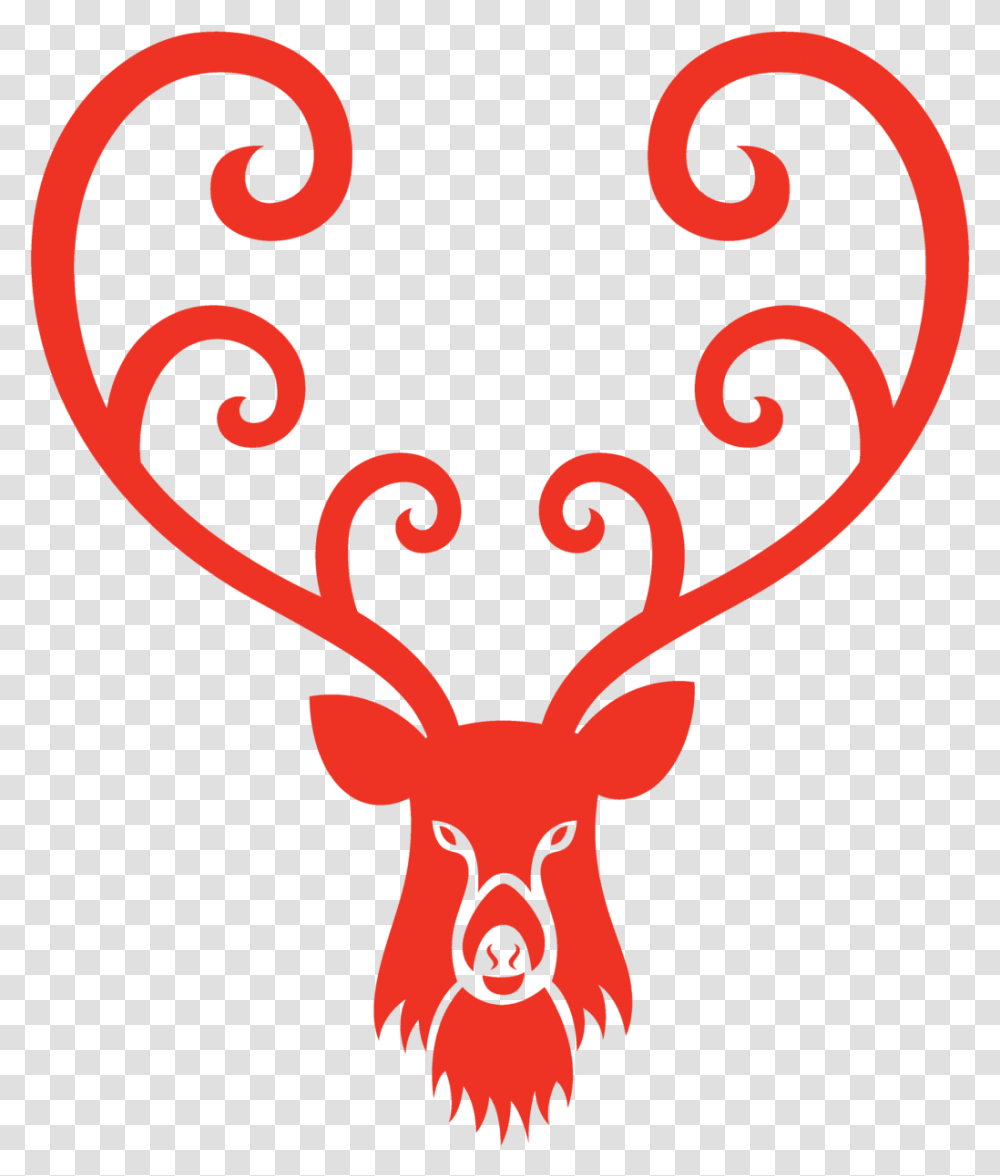 Christmas Reindeer Fake Tattoo Christmas Reindeer, Animal, Mammal Transparent Png