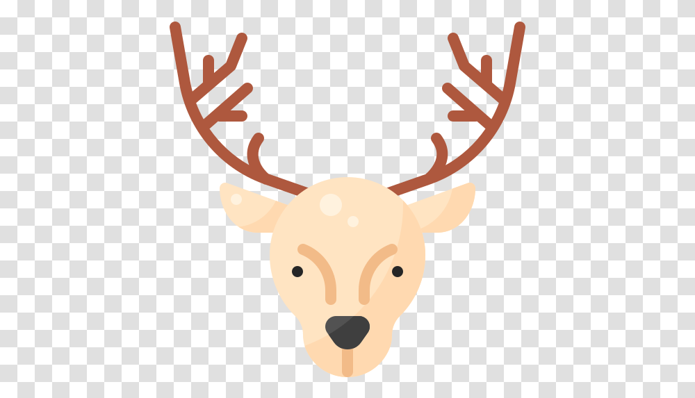 Christmas Reindeer Free Shapes Icons Decorative, Elk, Wildlife, Mammal, Animal Transparent Png