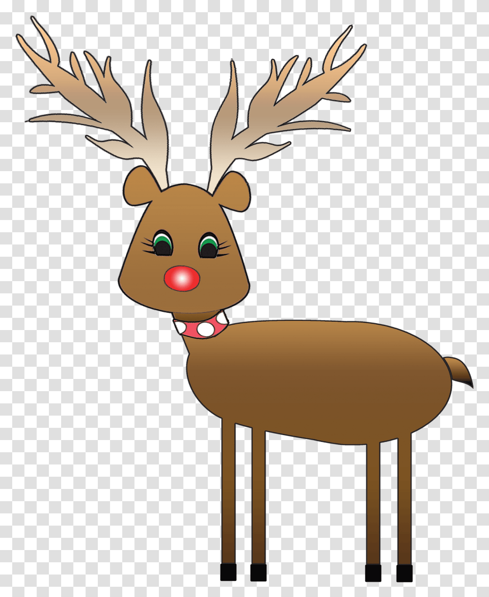 Christmas Reindeer Rudolf Christmas Day, Plant, Animal, Pineapple, Fruit Transparent Png