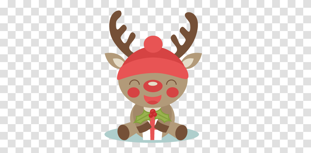 Christmas Reindeer Scrapbook Cut File Cute Christmas Deer, Face, Antler, Wildlife, Mammal Transparent Png
