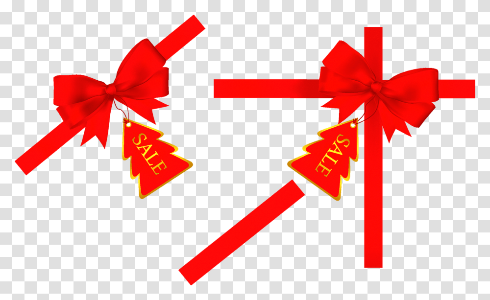 Christmas Ribbon Clip Art Christmas Ribbon Graphic Ai, Gift Transparent Png