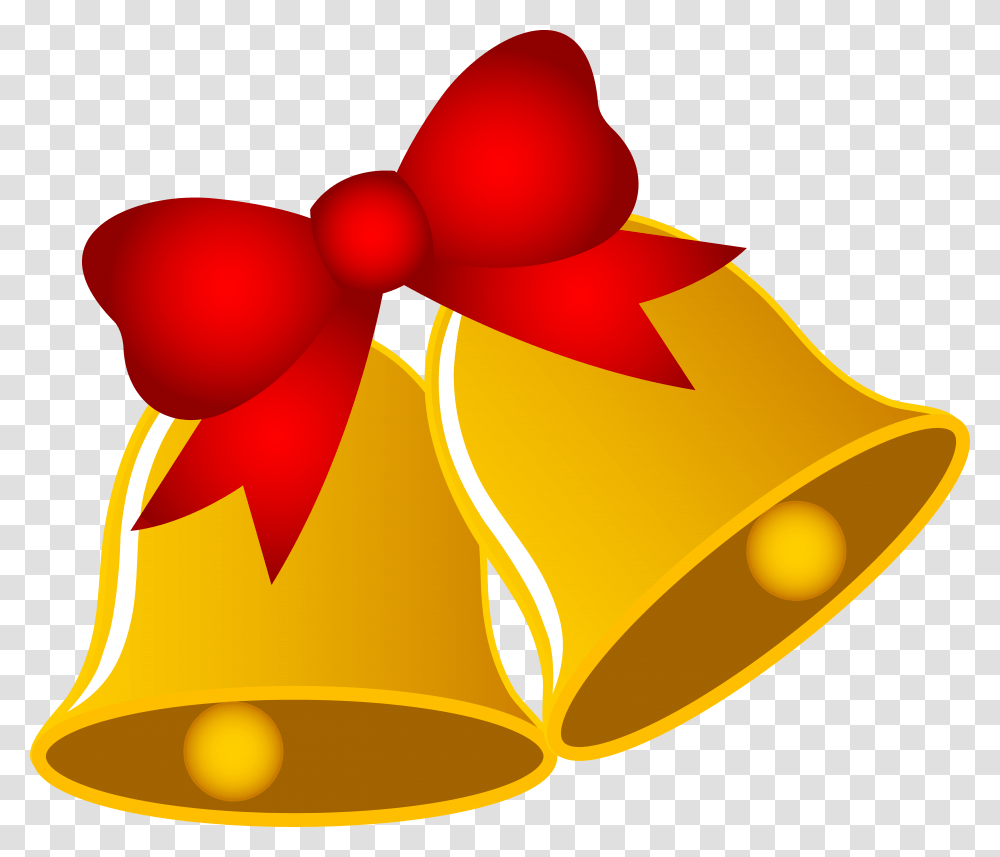Christmas Ribbon Cliparts, Cowbell, Balloon Transparent Png