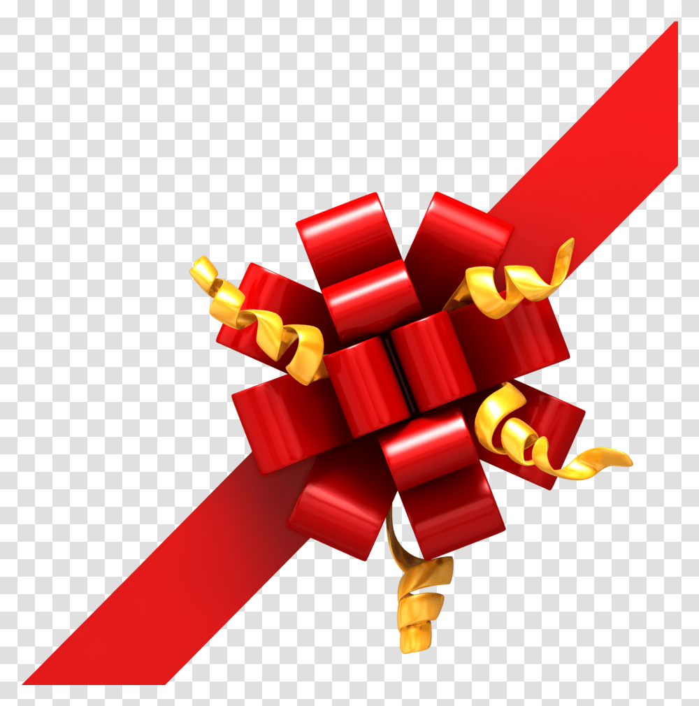 Christmas Ribbon Corner, Dynamite, Bomb, Weapon, Weaponry Transparent Png