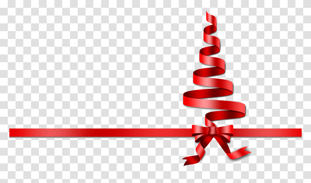 Christmas Ribbon Download Vector Clipart, Gift, Knot Transparent Png