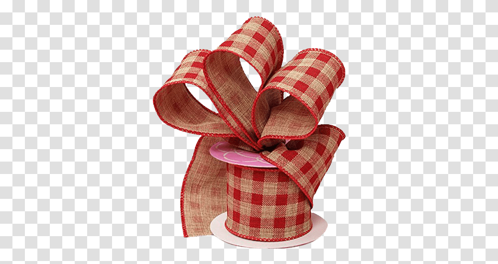 Christmas Ribbon Image Plaid, Clothing, Apparel, Napkin, Linen Transparent Png