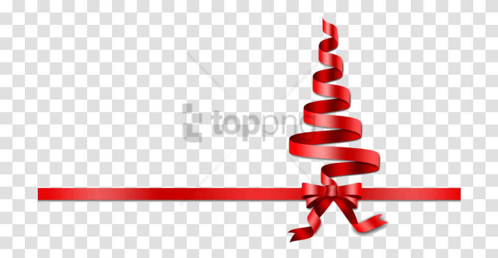 Christmas Ribbon Image, Spiral, Coil, Hat, Clothing Transparent Png