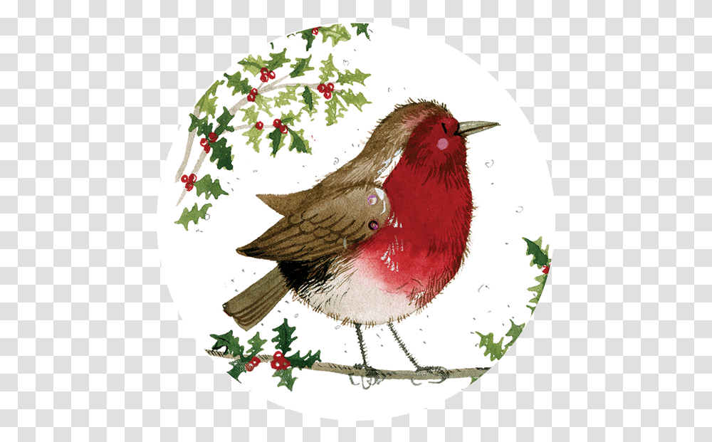 Christmas Robin Gift Tag Alex Clark Art Christmas Robin, Bird, Animal, Cardinal, Graphics Transparent Png