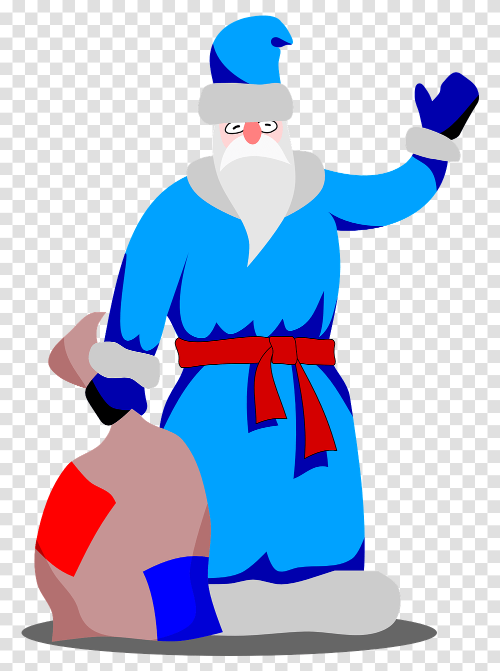 Christmas Russian Snow Free Vector Graphic On Pixabay Christmas Day, Person, Costume, Performer, Face Transparent Png