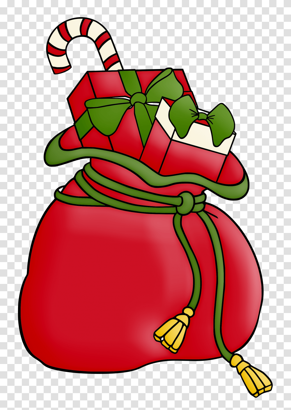 Christmas Sack Clip Art Clip Art, Bag, Shopping Bag, Handbag, Accessories Transparent Png